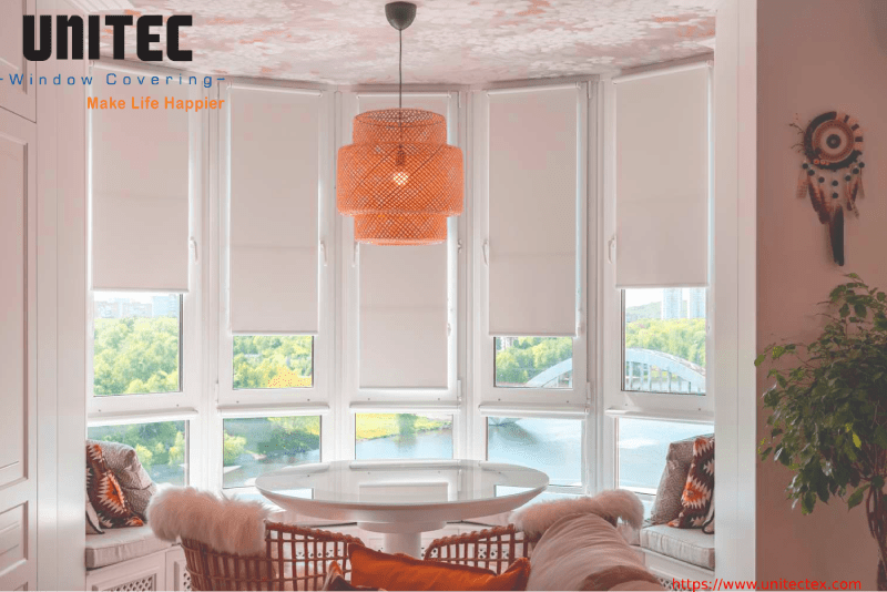 blinds in winter Screen fabric, Roller Blinds