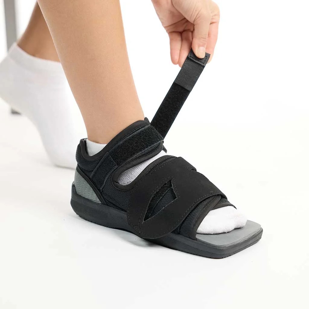 Adjustable PostOp Open Square Toe Shoe United Ortho