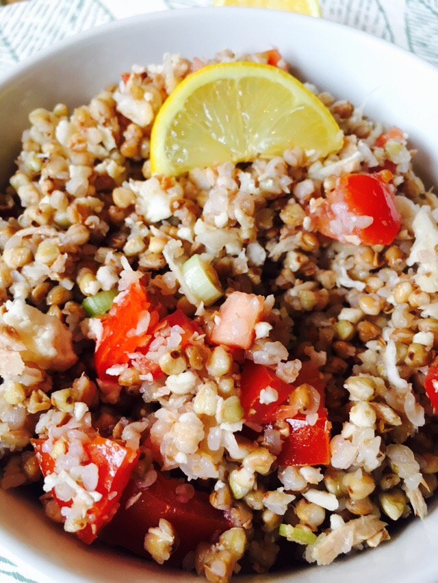 salade de chou fleur au thon