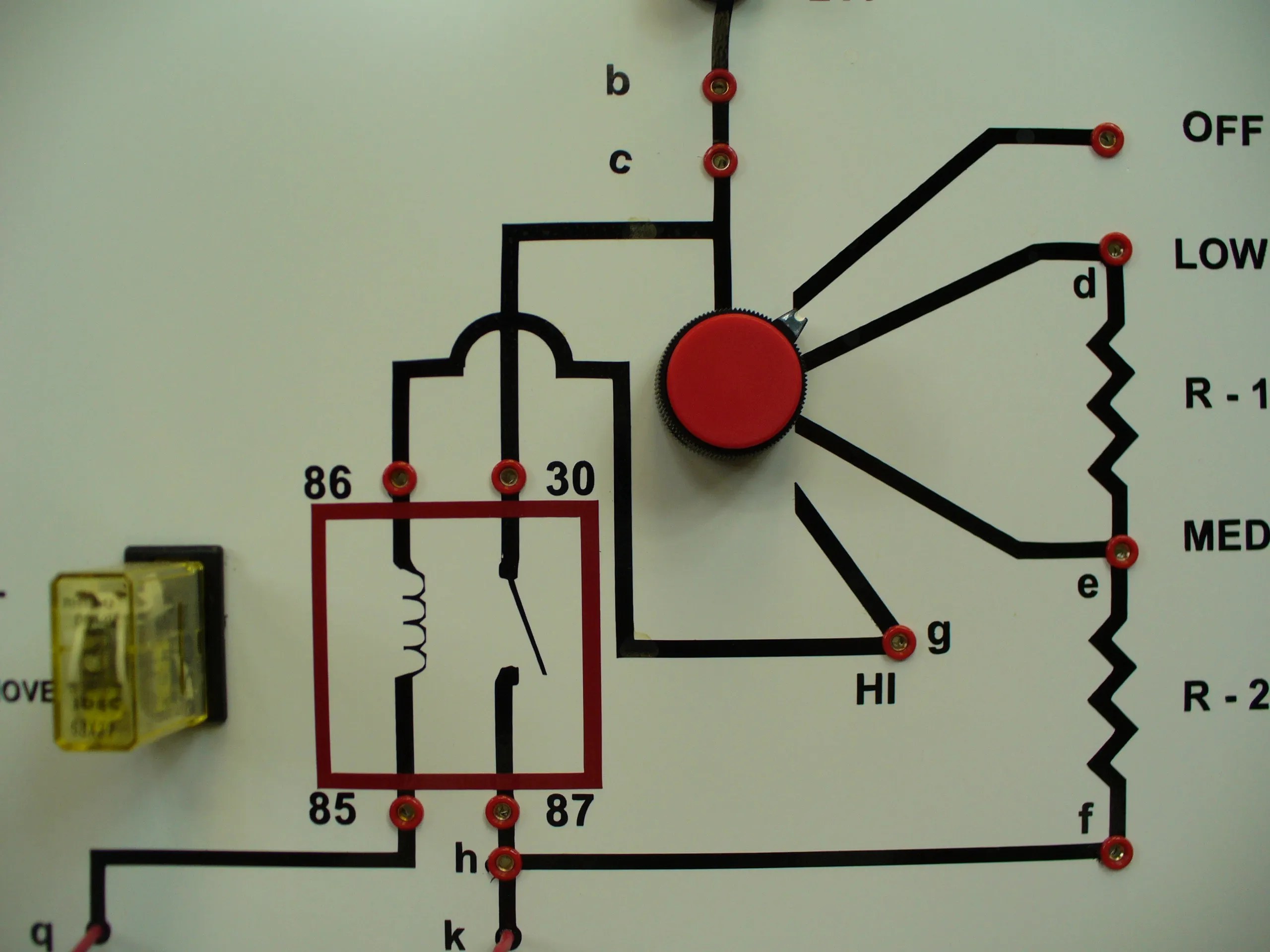 Heater Circuit | Automotive Electrical Training Aids