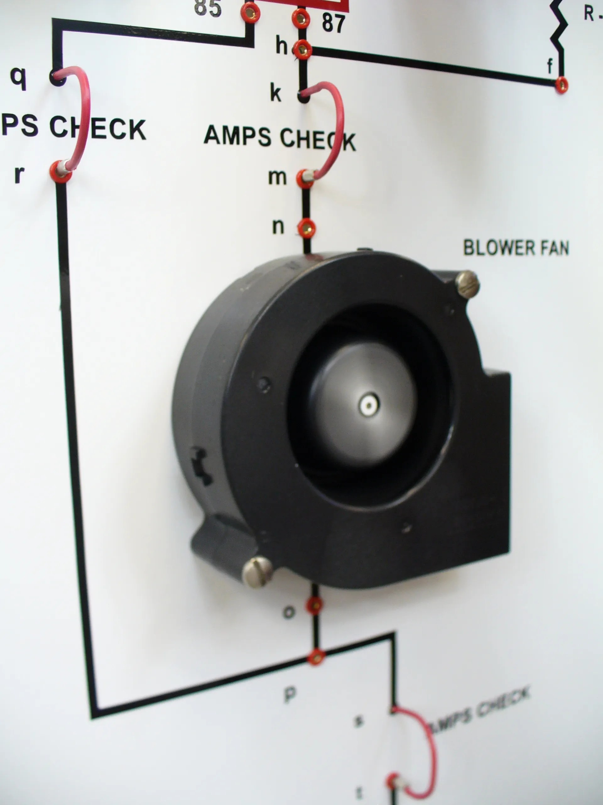 Heater Circuit Automotive Electrical Training Aids