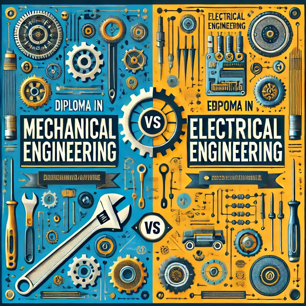 Diploma in Mechanical Engineering vs Diploma in Electrical Engineering