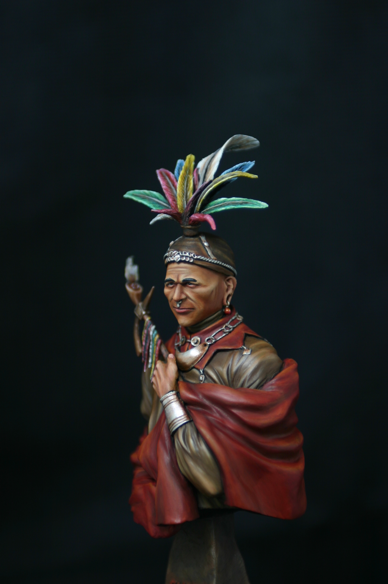 Seneca War Chief Kaintwakon Known as Cornplanter 1730’s1836 CR08