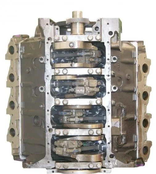 7.3 FORD IDI 1988-93 REMANUFACTURED DIESEL LONG BLOCK ENGINE WITH OIL