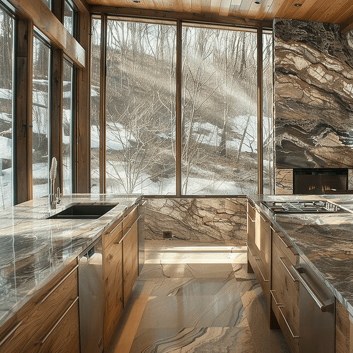 Transform Your Space with Leathered Granite Countertops