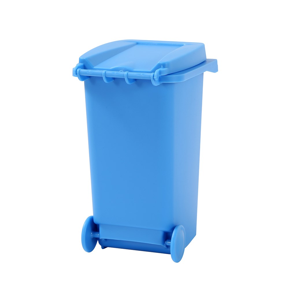 WHEELIE BIN MINI 500ML 9.5X7.5X14CM 3 ASSTD to United Living