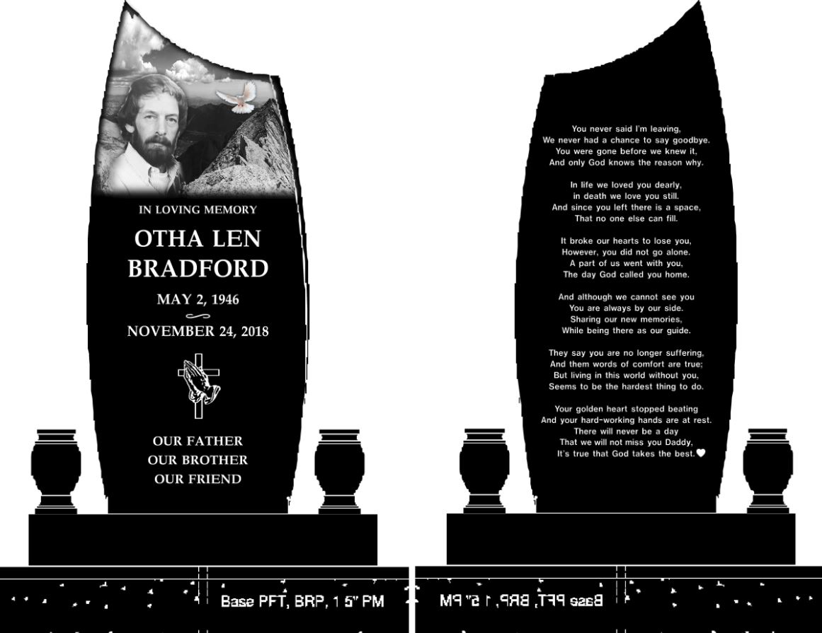 Production & Design United Memorials Headstones and Bronzes