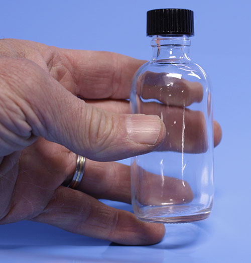 60cc Clear Glass Bottle United Nuclear , Scientific Equipment