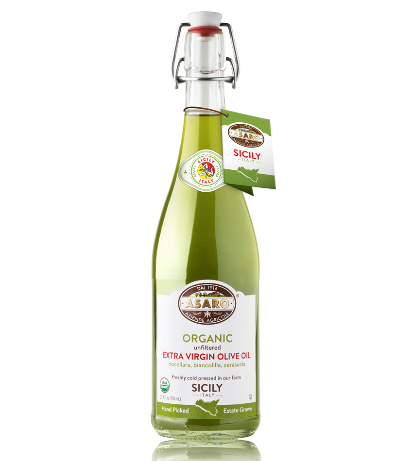 Asaro Farm USDA ORGANIC UNFILTERED Extra Virgin Olive Oil United