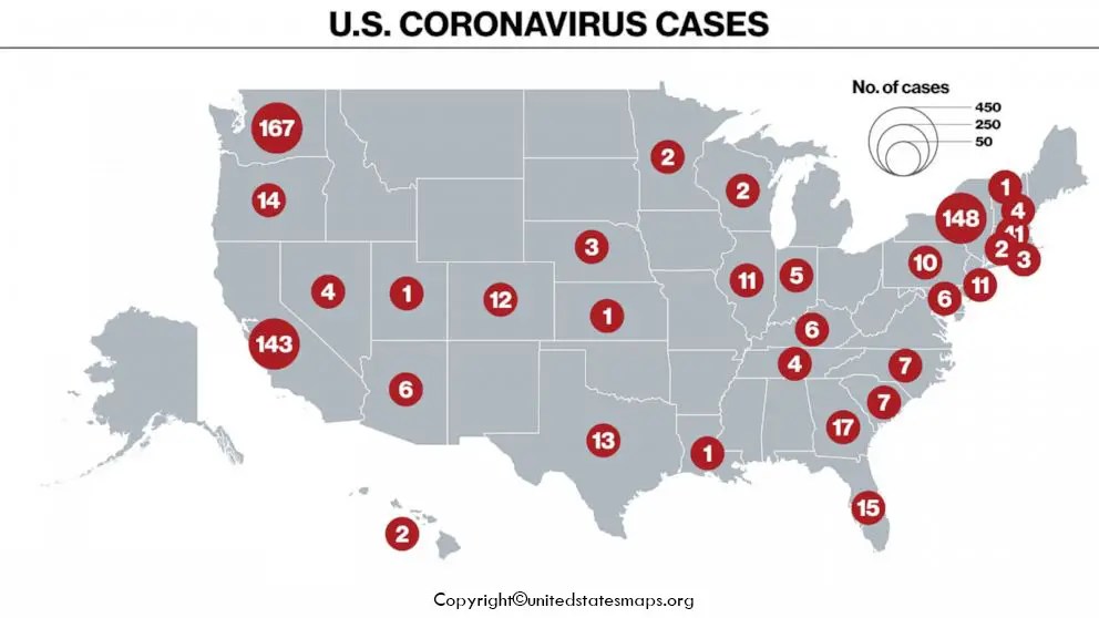 Coronavirus US Map United States Coronavirus Map