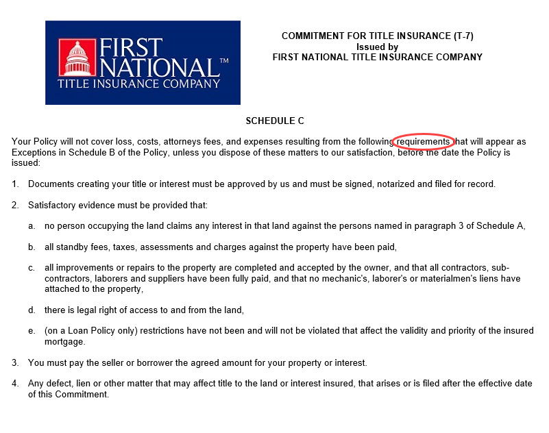 Title 101 What Is A Title Commitment? Industry Articles United Tax