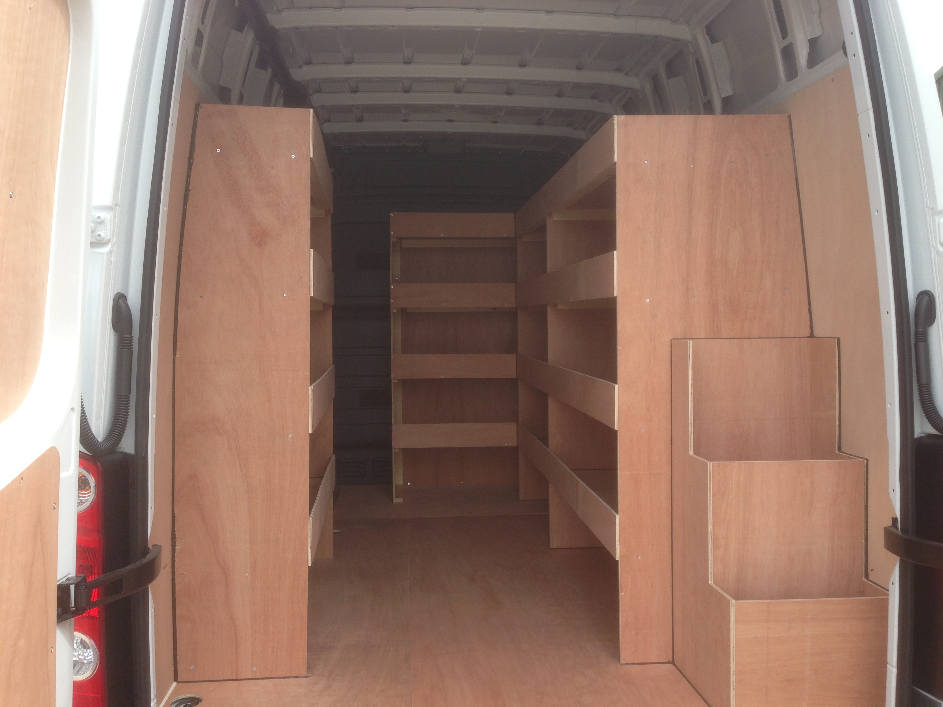 Plywood Van Shelving Plans