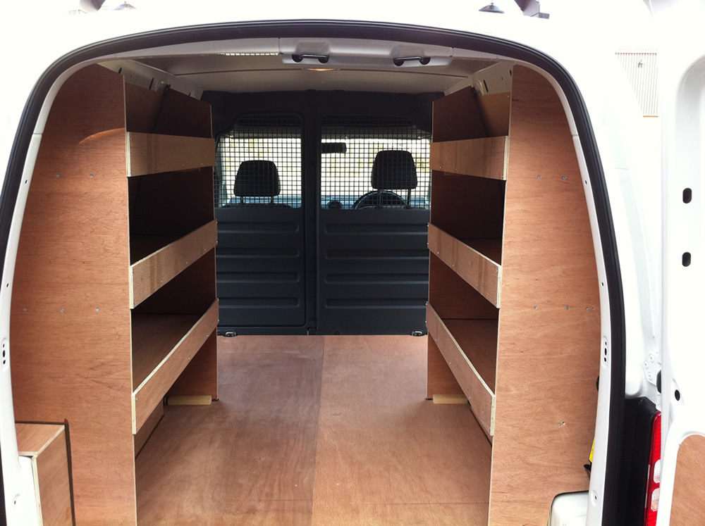Van Ply Lining and Bespoke Plywood Shelving United Vanliners Ltd