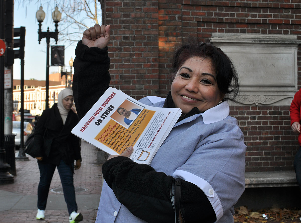 Harvard Hotel Housekeepers on Strike Today UNITE HERE