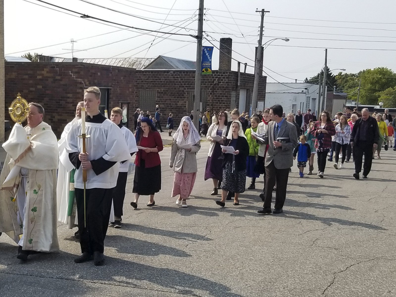 Nearly 200 Gather in Procession and Prayer in Cashton, Wisconsin » Unite Our Nation™
