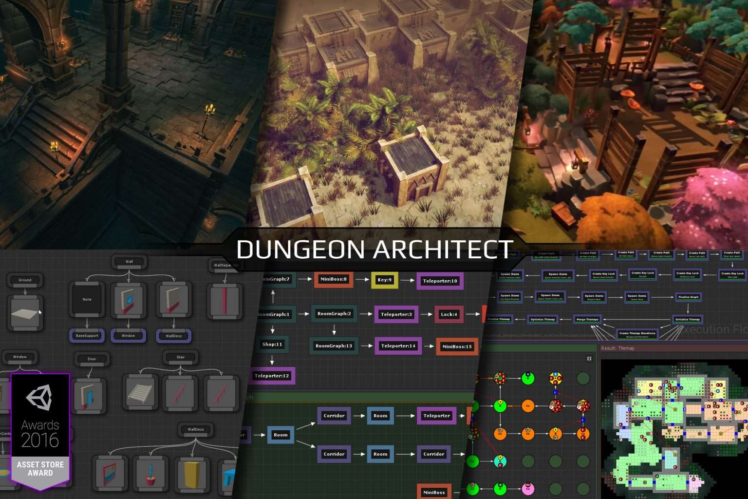 Dungeon Architect Free Download Unity Asset Collection