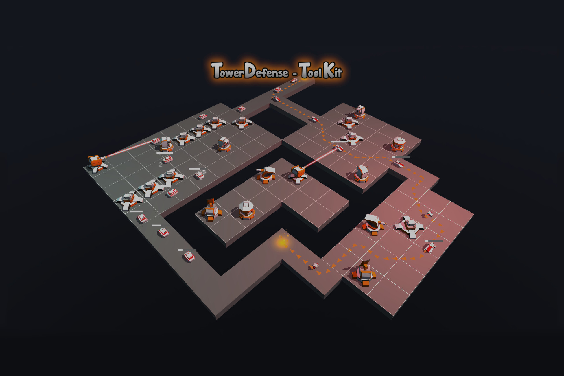 Tower Defense Toolkit 4 (TDTK4) Free Download Dev Asset Collection