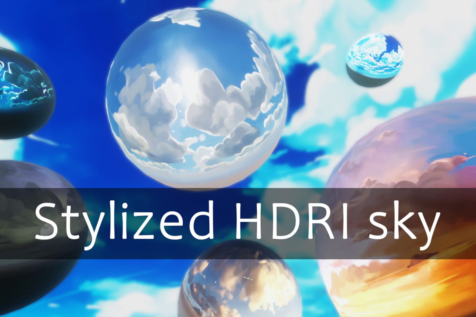 Cartoon & Stylized HDRI sky Free Download Unity Asset Collection