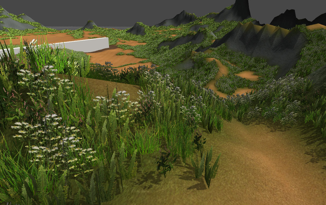 Grass Maker for Mesh Terrain (wip) « UnityCoder Unity3D