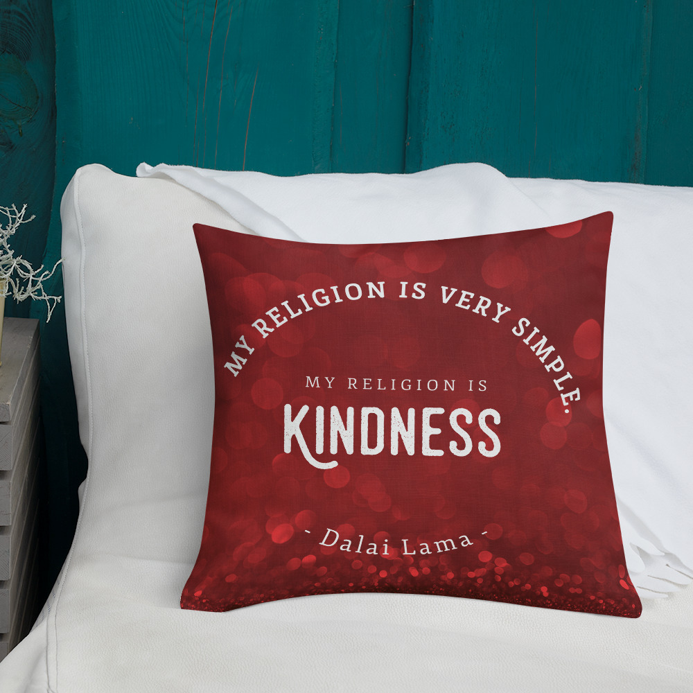 Kindness Premium Pillow Unity in Mind