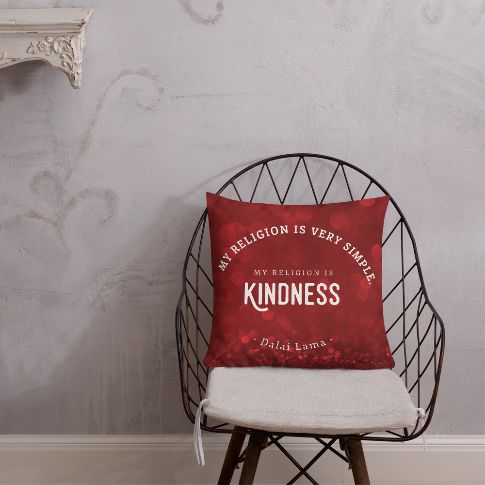 Kindness Premium Pillow Unity in Mind