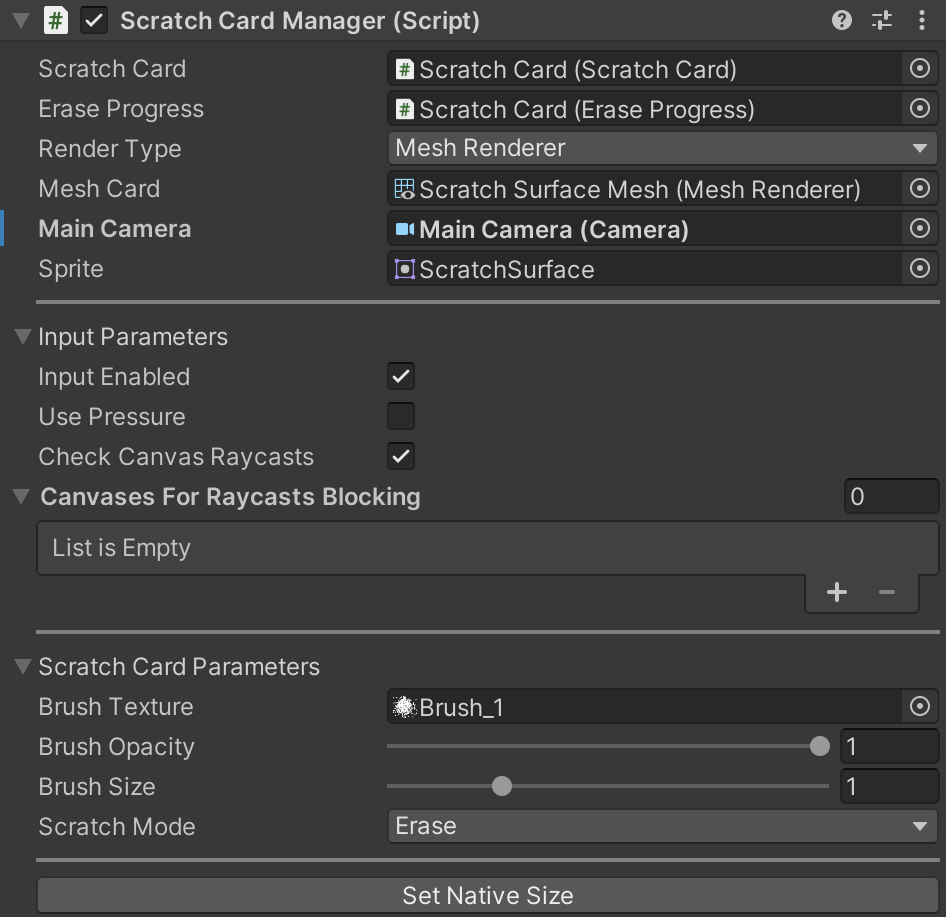 Scratch Card Documentation