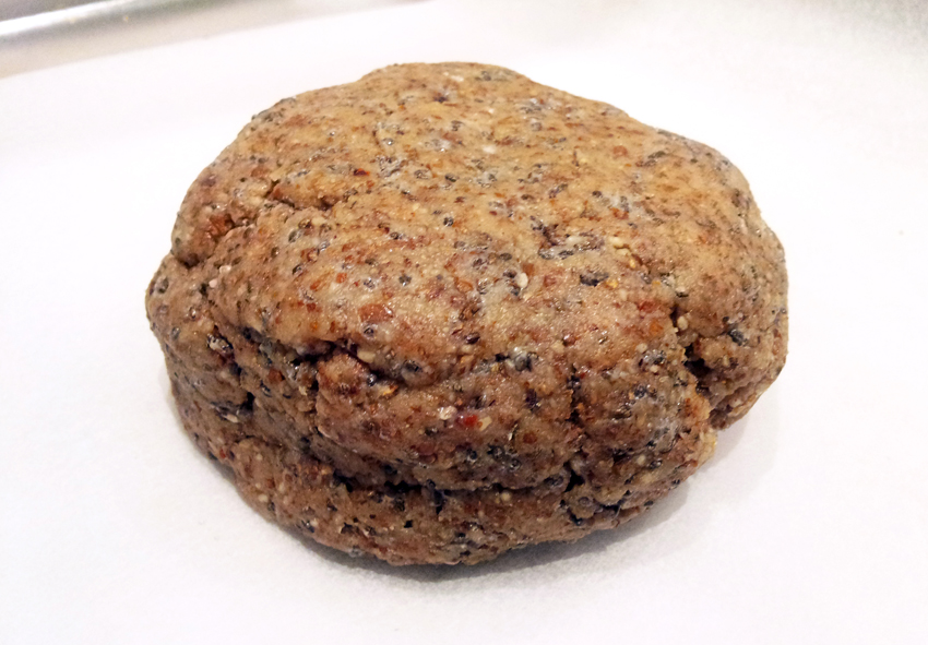 Grain free cracker dough ballGrain free cracker dough ball