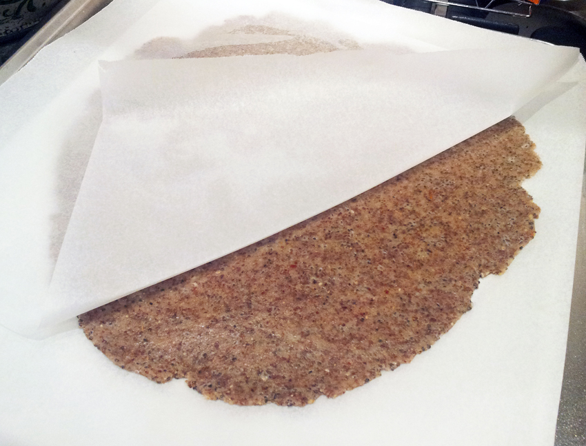rolled cracker dough