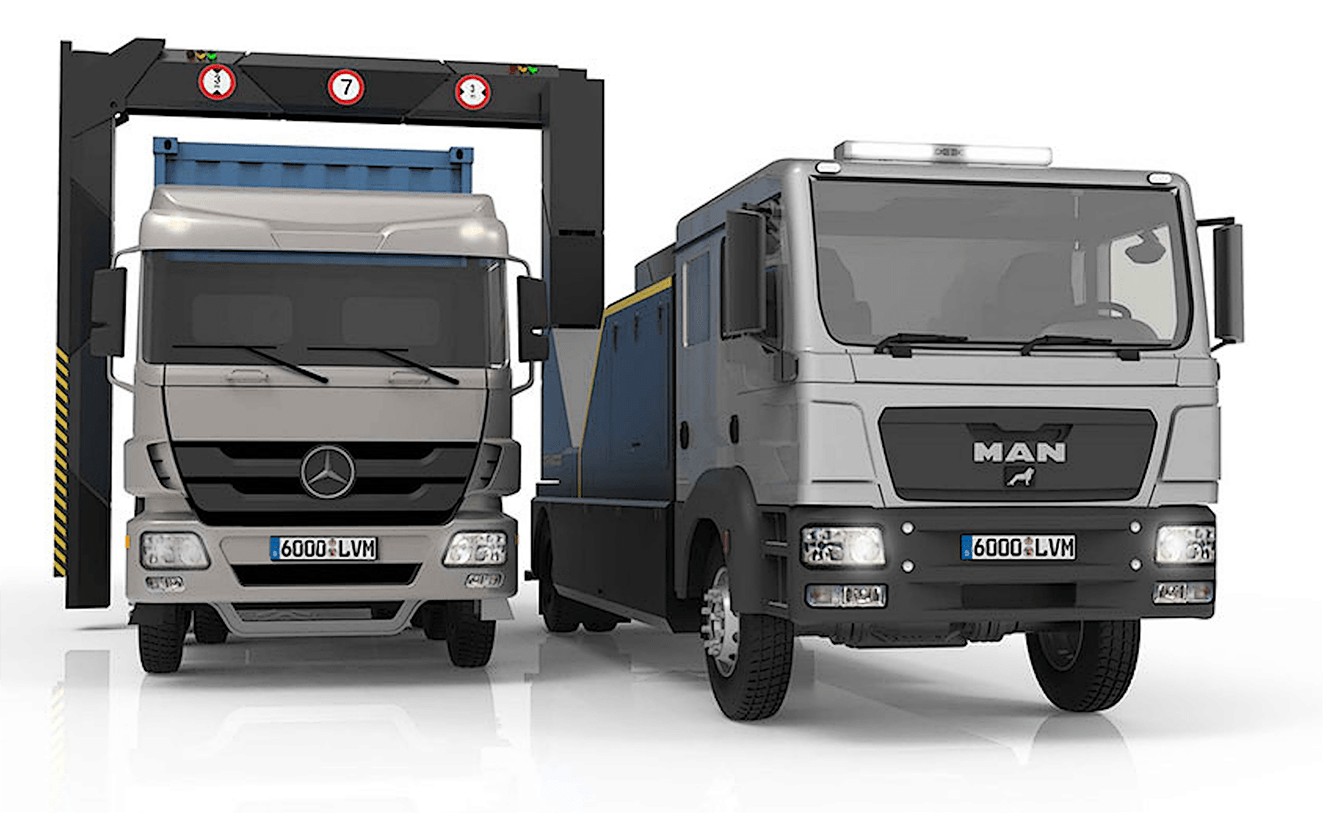 DTP 6000LVM MOBILE TRUCK & CARGO SCANNER unival group