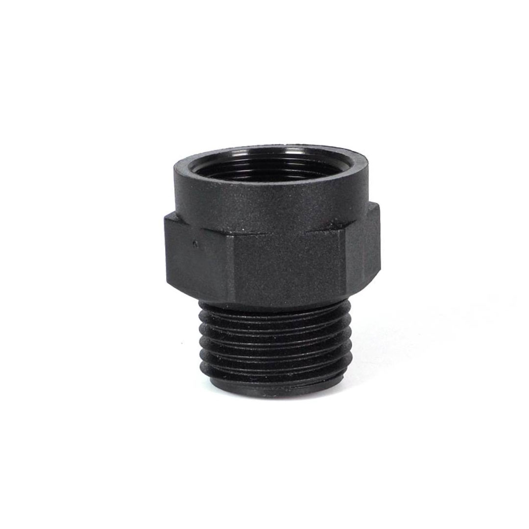 Plastic dielectric fitting for water heater insulation 1/2" x 1/2" MF