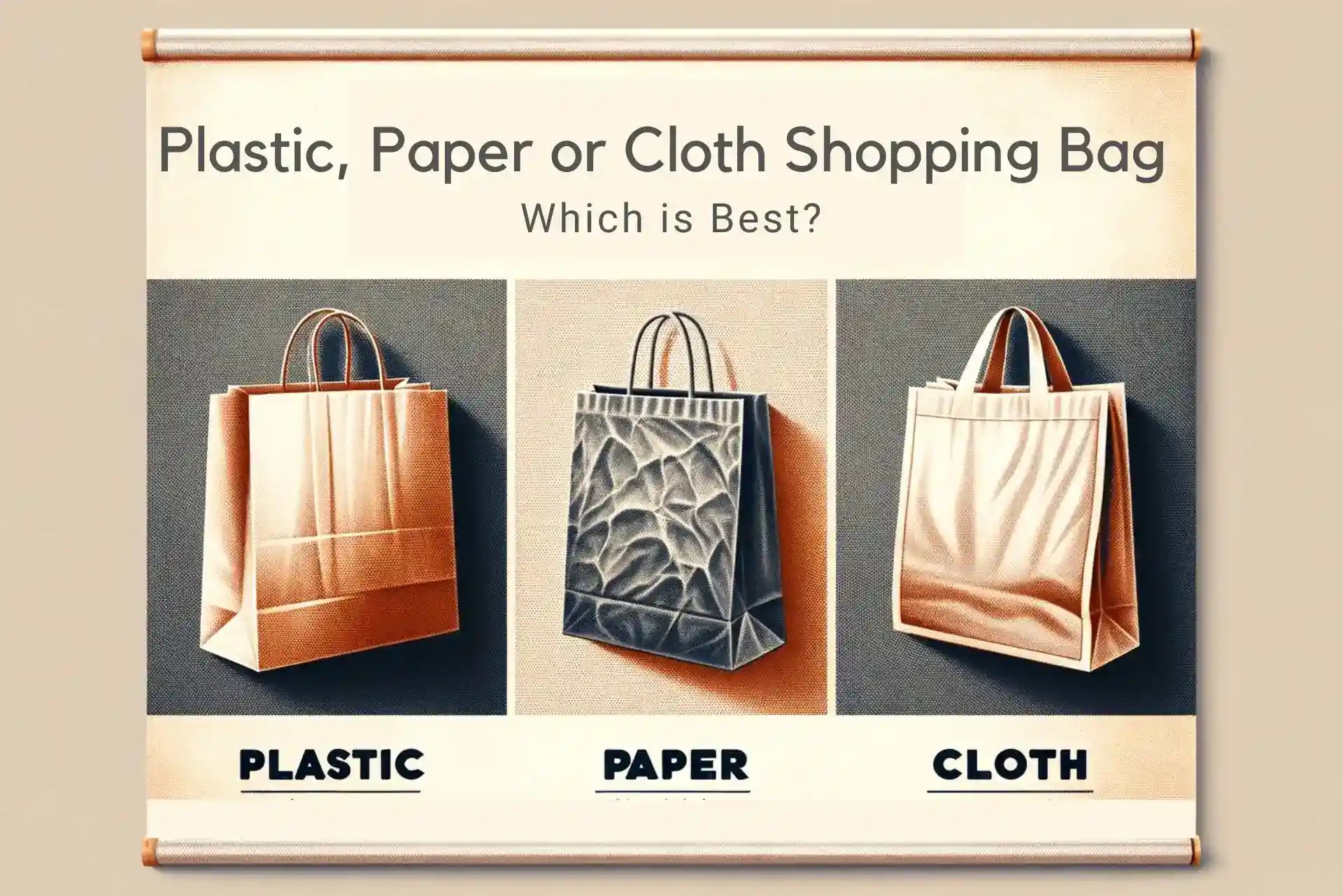 Choosing the Right Bag Plastic, Paper, or Cloth?
