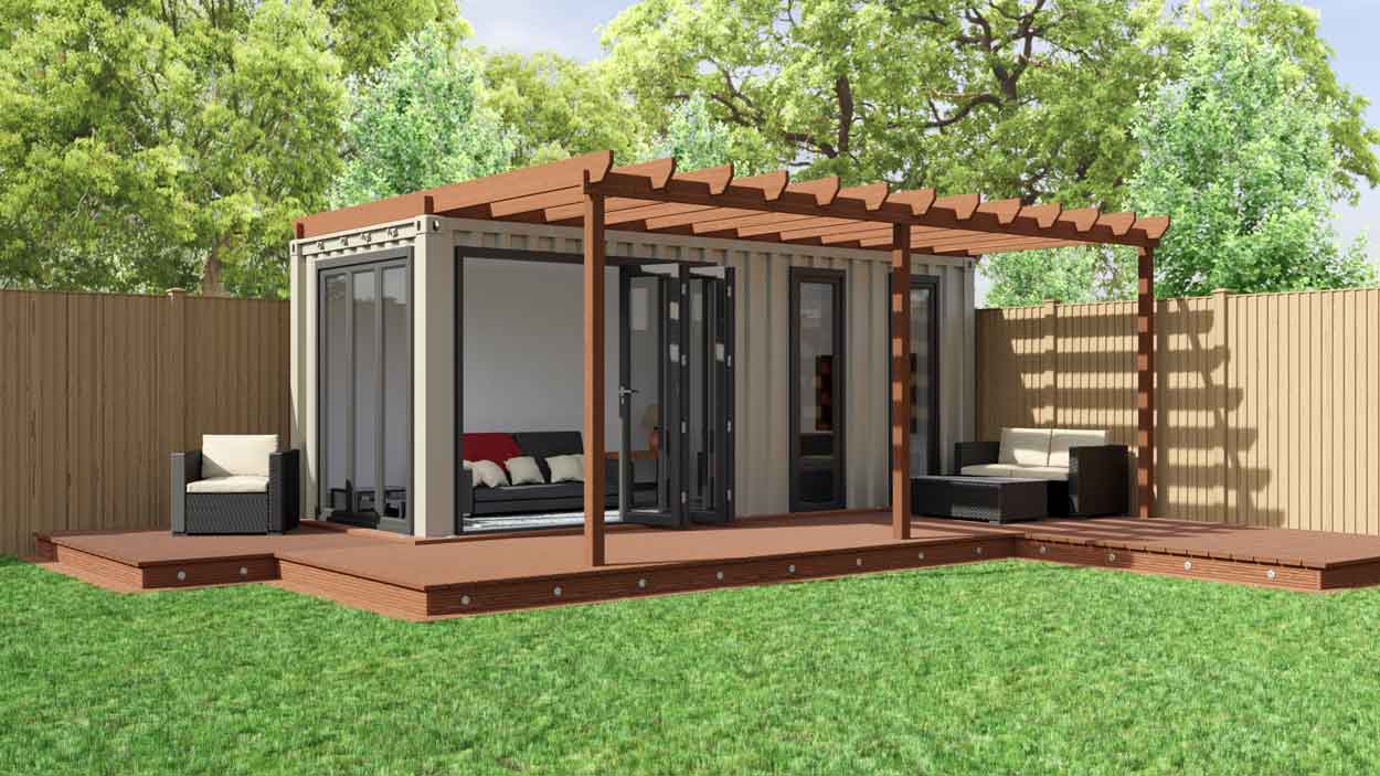 Could Your Home Benefit From A Shipping Container Garden Room?