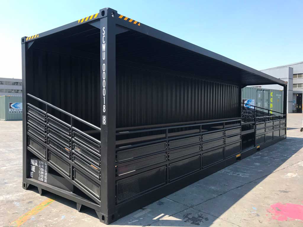 Shipping Container Stadium Seating Universal Containers