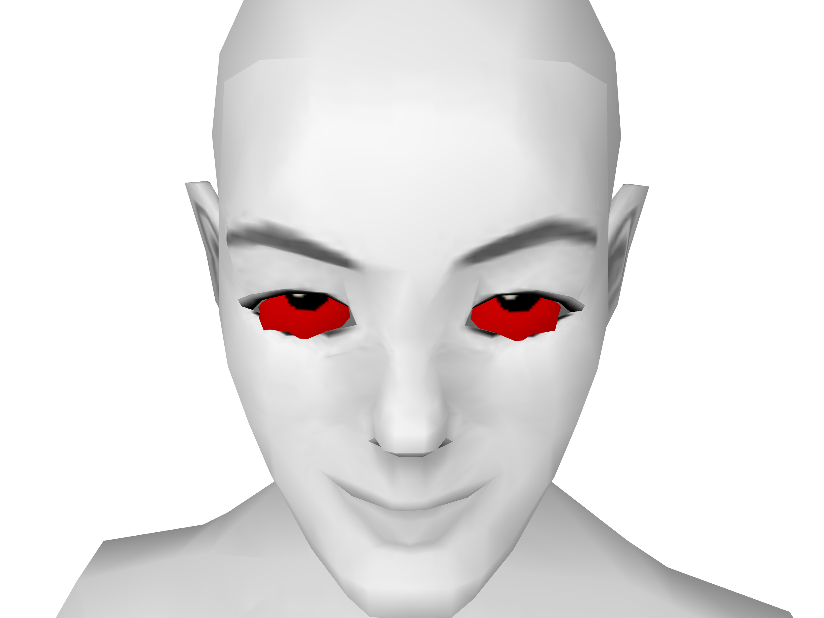 Blood spurned black eyes