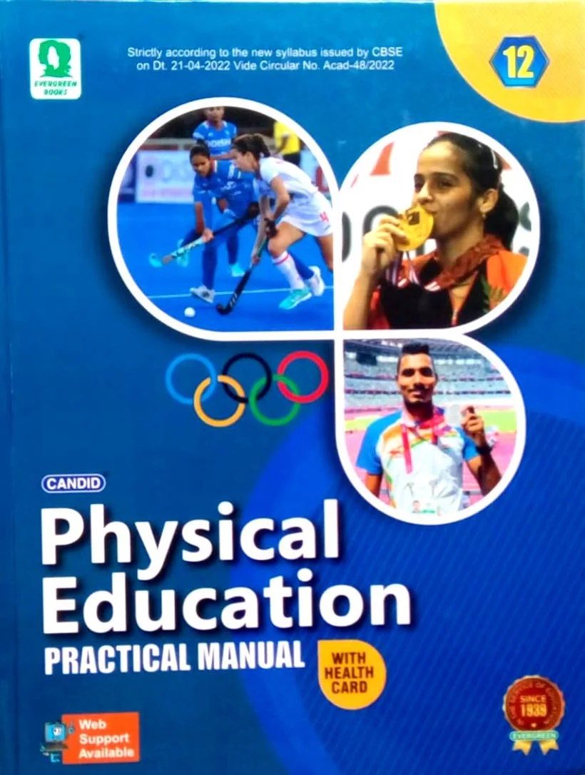 Evergreen Candid Physical Education Practical Manual Class12 By Sanjay