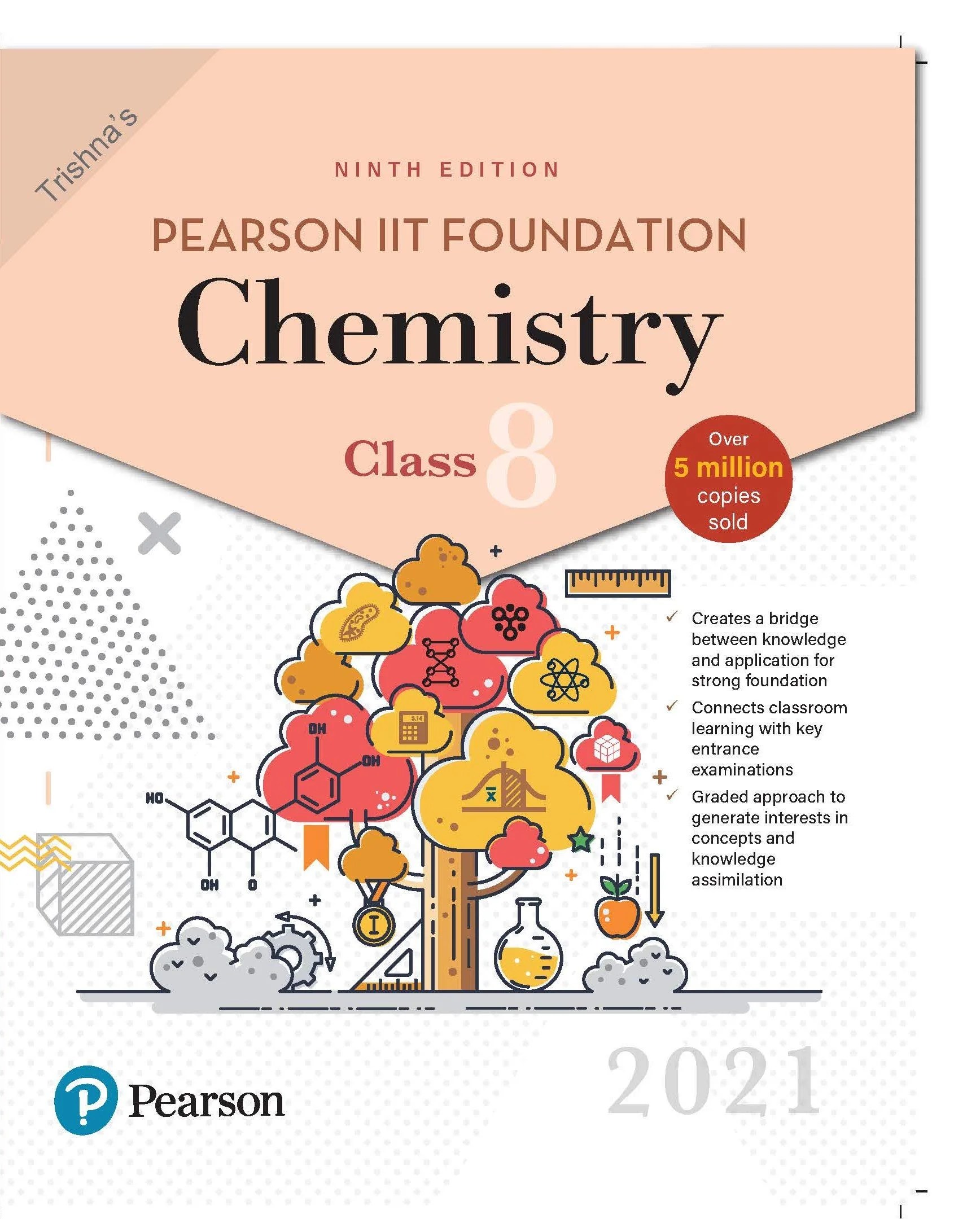 Pearson IIT Foundation Chemistry Class 8 (2021) (9789390531226