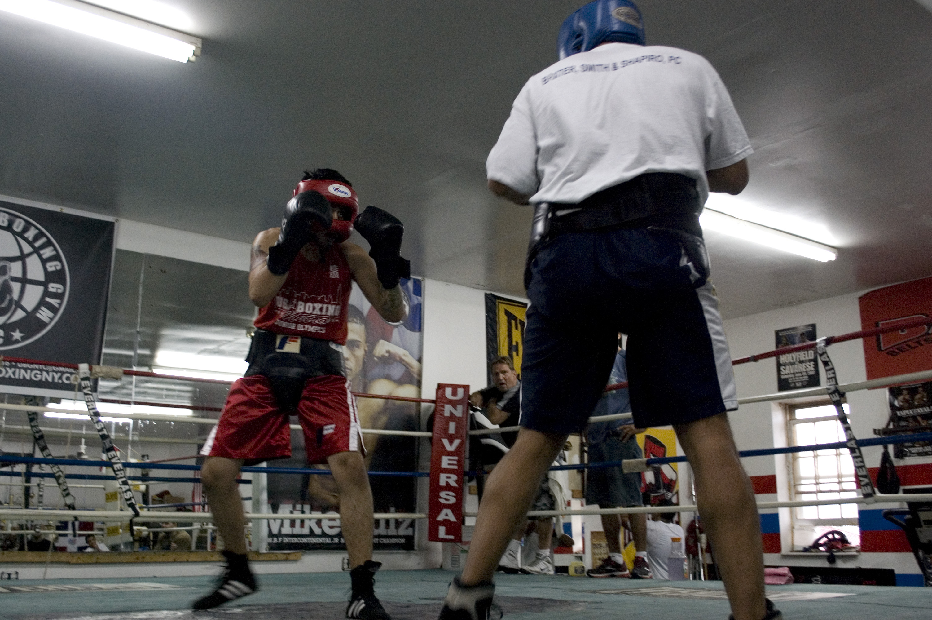 UBG Provides Sparring for Rich Neves Universal Boxing Gym