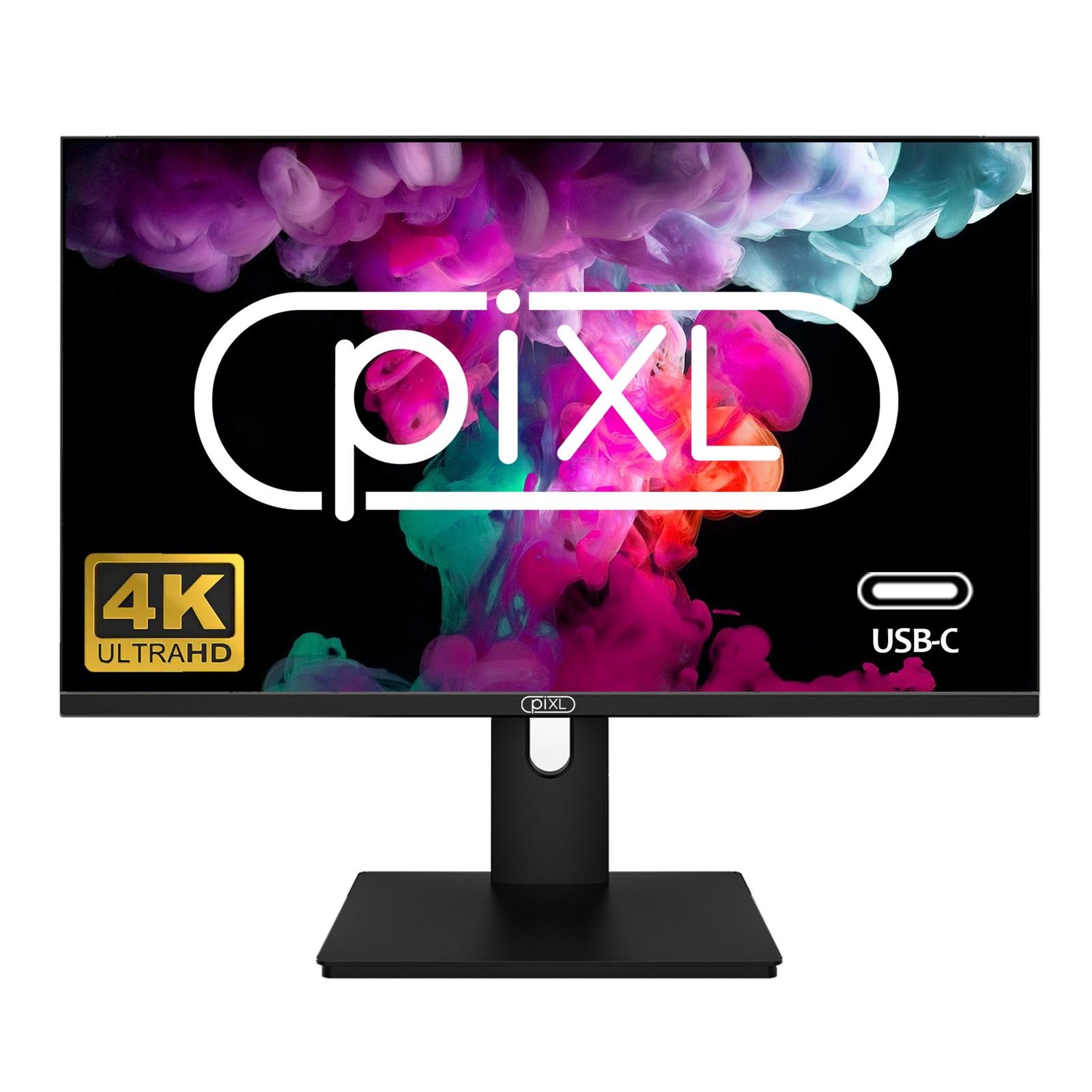 piXL PX27UDH4K 27 Inch Frameless IPS Monitor, 4K, LED Widescreen, 5ms