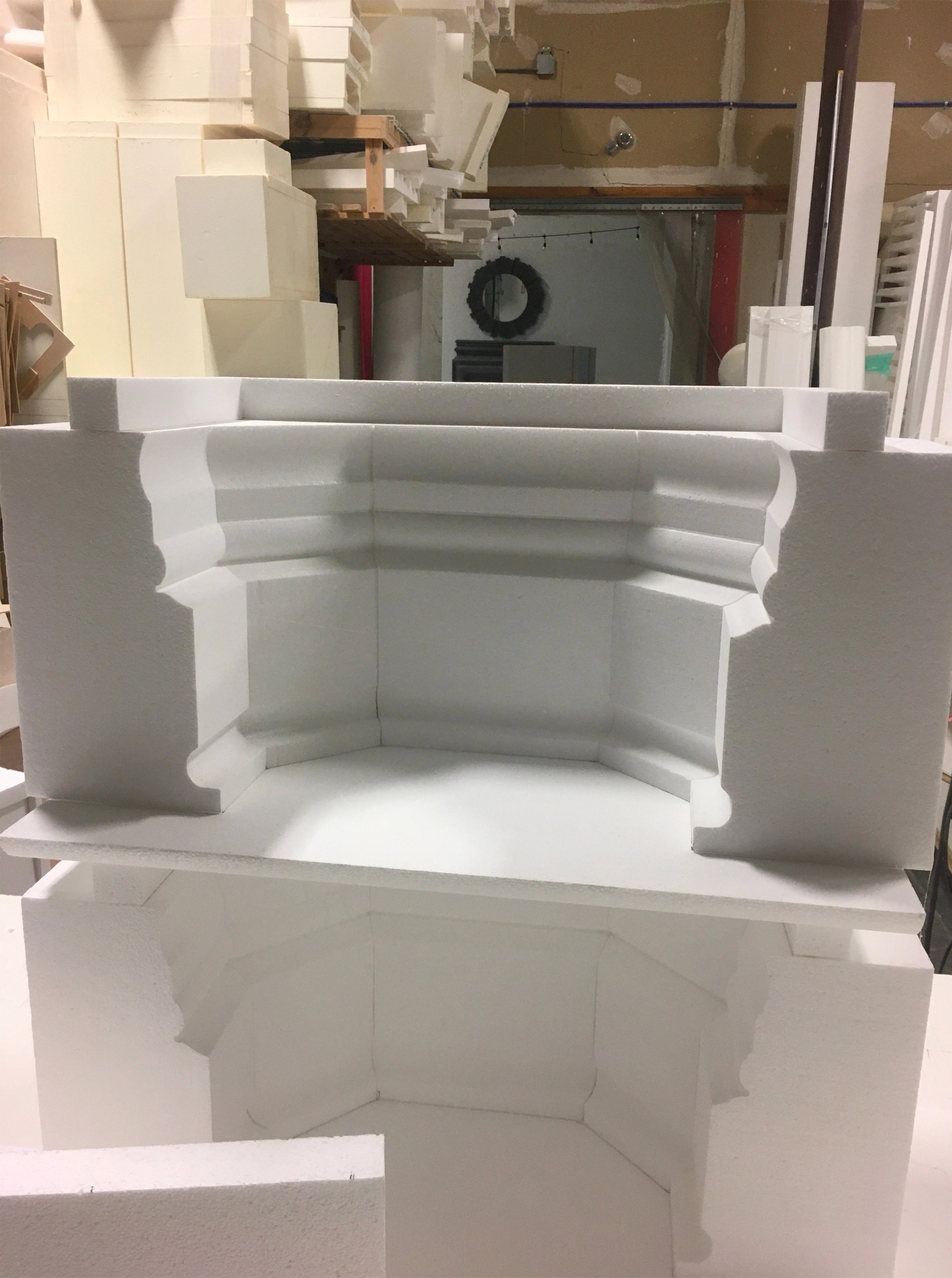 EPS Foam Forms for Architectural Shapes Geofoam, Styrofoam, EPS