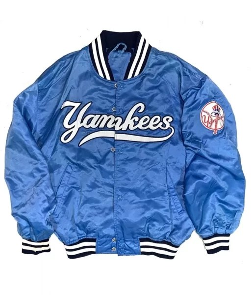 Men’s Bomber Yankees Blue Jacket Universal Jacket