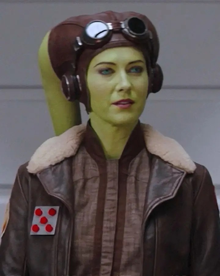 Ahsoka Hera Syndulla Fur Leather Jacket Universal Jacket