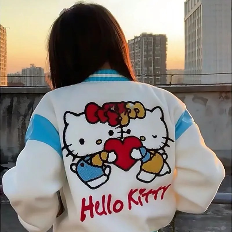 Hello Kitty Varsity Jacket Universal Jacket