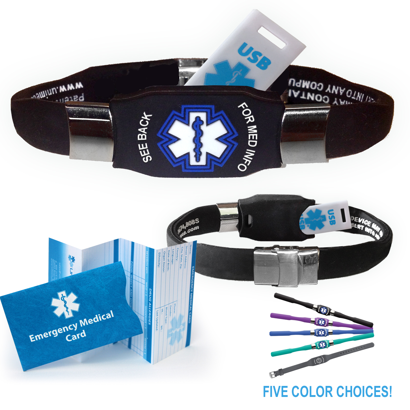 Medical ID USB Drives Universal Medical Data