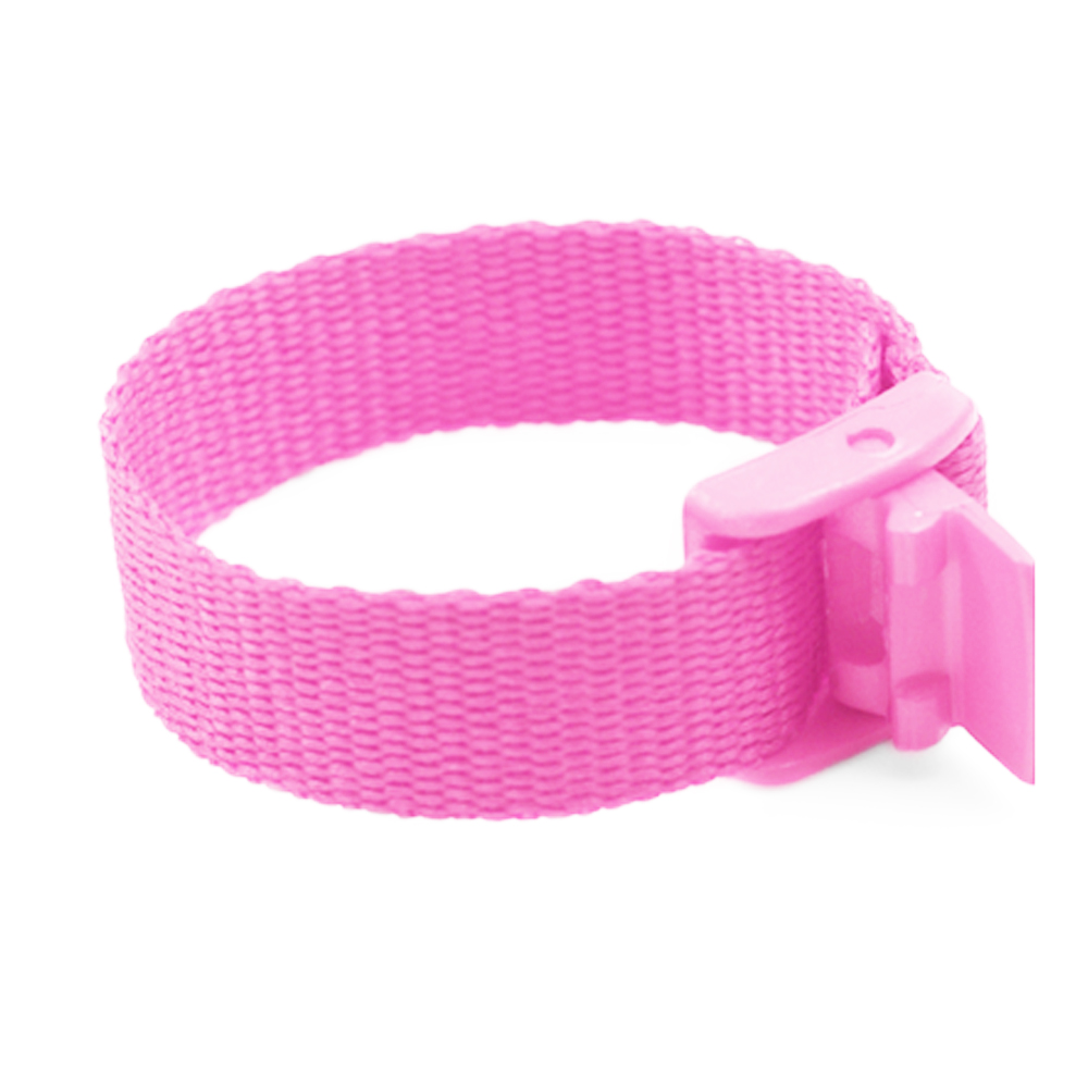 Pink Medical ID Bracelets for Kids Universal Medical Data