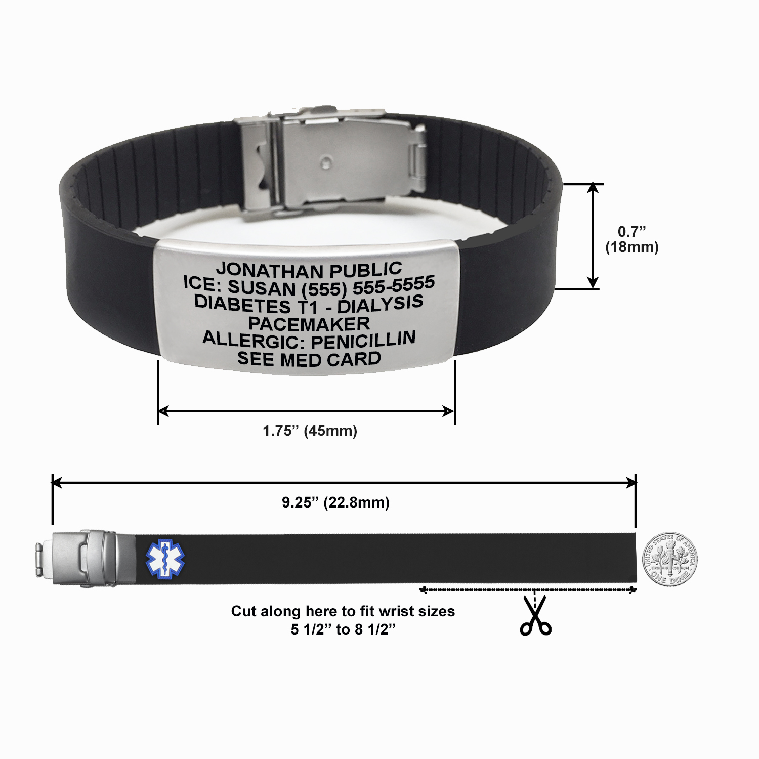 Stent Medical Alert Bracelet atelieryuwa.ciao.jp