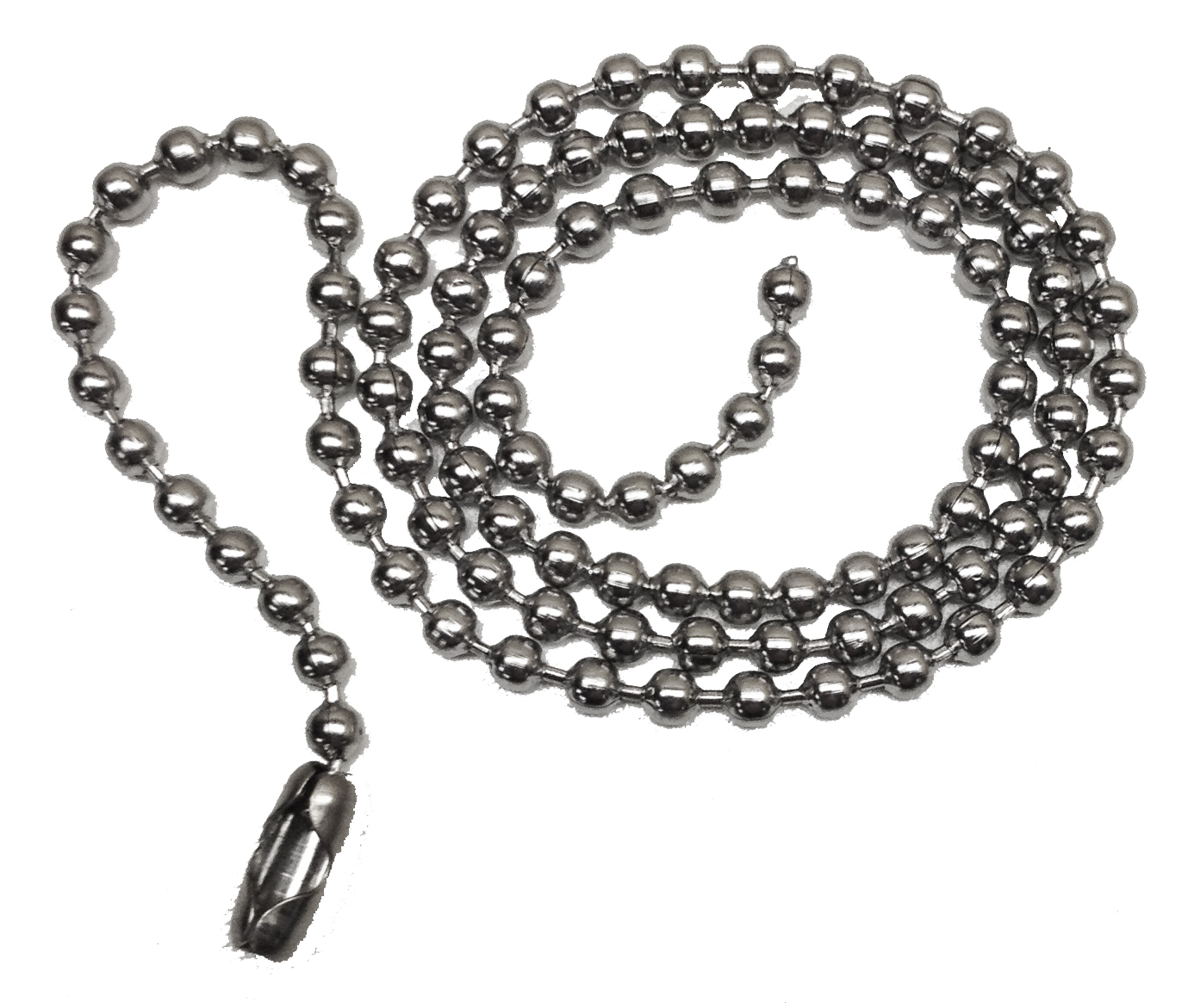 3.0mm Stainless Steel Bead Ball Necklace Universal Medical Data