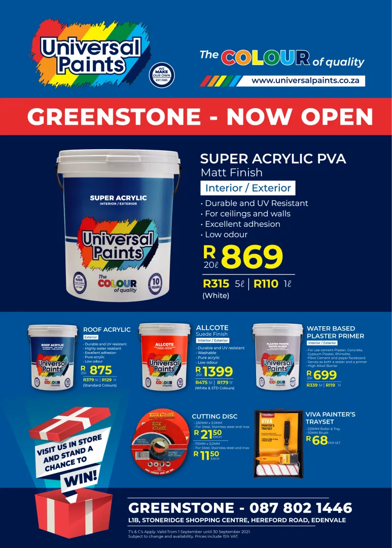 Boksburg Universal Paints