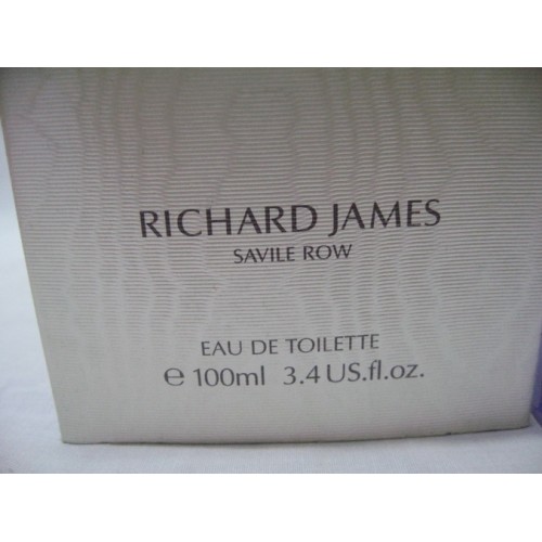 RICHARD JAMES SAVILE ROW Eau De Toilette Spray For Men 50ML RARE AND