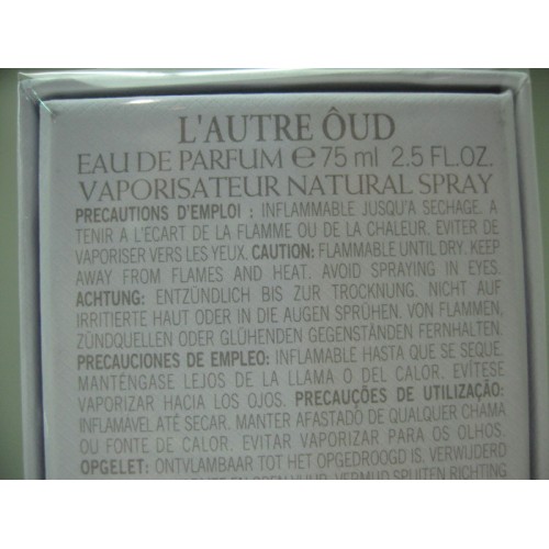 L'AUTRE OUD PERFUME HUGE 2.5oz 75ML NEW IN SEALED BOX RARE ONLY