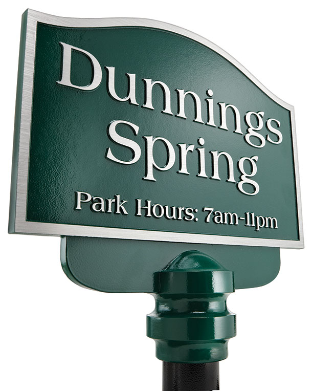 Universal Plaques, Cast Aluminum and Bronze Plaques Mounting Options